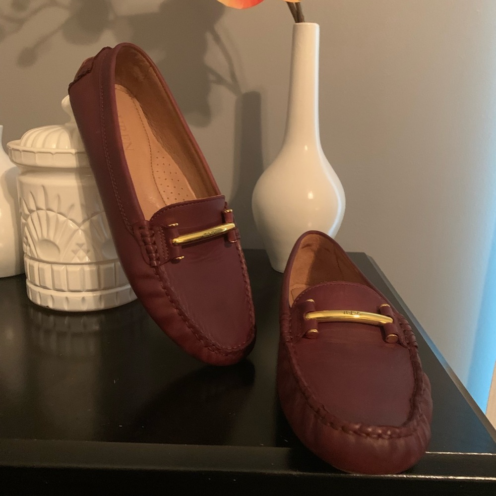 Ralph Lauren Caliana Leather Loafers